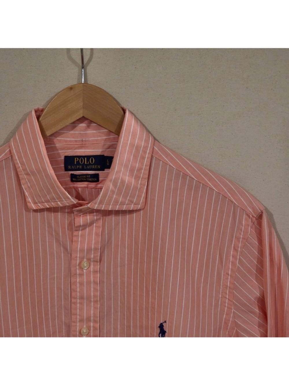Polo Ralph Lauren Classic Fit Stretch Button Down L